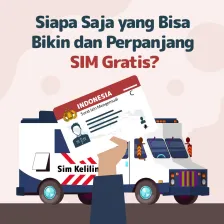 Siapa Saja yang Bisa Bikin dan Perpanjang SIM Gratis?