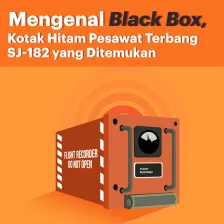 Mengenal Black Box, Kotak Hitam Pesawat Terbang SJ-182 yang Ditemukan