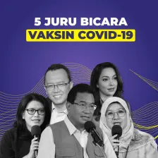Perkenalkan… 5 Juru Bicara Vaksin Covid-19