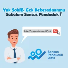 Yuk, Cek Keberadaan Sebelum Sensus Penduduk