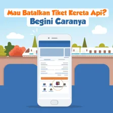 Mau Batalkan Tiket Kereta Api? Begini Caranya