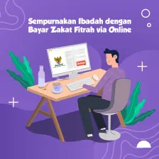 Sempurnakan Ibadah dengan Bayar Zakat Fitrah Via Online