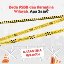 Beda PSBB dan Karantina Wilayah, Apa Saja?
