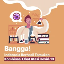 Bangga! Indonesia Berhasil Temukan Kombinasi Obat Atasi Covid-19