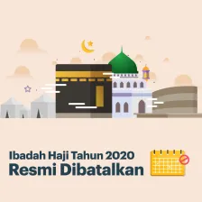 Ibadah Haji Tahun 2020 Resmi Dibatalkan