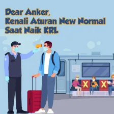 Dear Anker, Kenali Aturan New Normal Saat Naik KRL