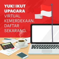 Yuk! Ikut Upacara Virtual Kemerdekaan, Daftar Sekarang