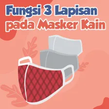 Fungsi 3 Lapisan pada Masker Kain
