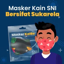Masker Kain SNI Bersifat Sukarela