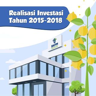 Realisasi Tren Investasi 2015-2018 Tumbuh Positif 