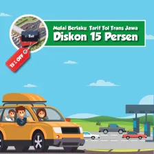 Mulai Berlaku, Tarif Tol Trans Jawa Diskon 15 Persen