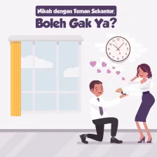 Nikah dengan Teman Sekantor, Boleh Gak Ya?