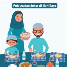 Pola Makan Sehat di Hari Raya