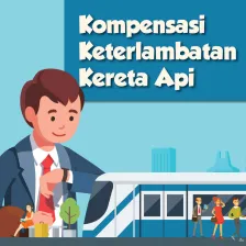 Kompensasi Keterlambatan Jadwal Perjalanan Kereta Api