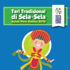 Tari Tradisional di Sela-Sela n Asian Para Games 2018