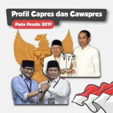 Profil Capres dan Cawapres pada Pemilu 2019