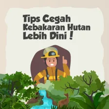 Tips Cegah Kebakaran Hutan Lebih Dini