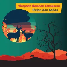 Waspada Dampak Kebakaran Hutan dan Lahan