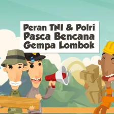 Peran TNI dan Polri Pasca Bencana Gempa Lombok