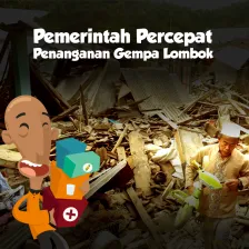 Percepatan Penanganan Bencana di Lombok