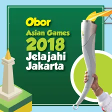 Obor Asian Games 2018 Jelajahi Jakarta