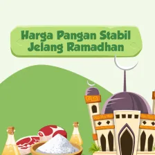 Harga Pangan Stabil Jelang Ramadhan