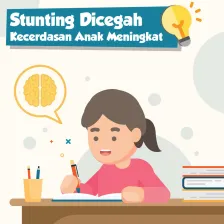 Stunting Dicegah, Kecerdasan Anak Meningkat