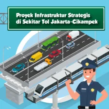 Proyek Infrastruktur Strategis di Sekitar Tol Jakarta-Cikampek