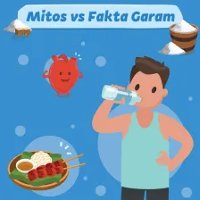 Mitos vs Fakta Garam