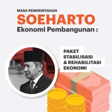Masa Pemerintahan Soeharto : Ekonomi Pembangunan