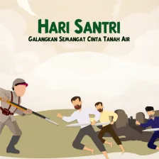 Hari Santri, Galangkan Semangat Cinta Tanah Air