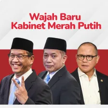Wajah Baru Kabinet Merah Putih