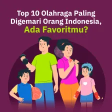 Top 10 Olahraga Paling Digemari Orang Indonesia, Ada Favoritmu?