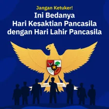 Jangan Ketuker! Ini Bedanya Hari Kesaktian Pancasila dengan Hari Lahir Pancasila
