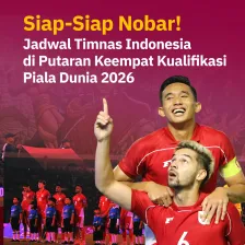 Jadwal Timnas Indonesia di Putaran Keempat Kualifikasi Piala Dunia 2026