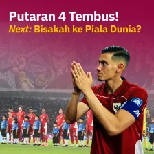 Putaran 4 Tembus!  Next Bisakah ke Piala Dunia???