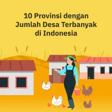 10 Provinsi dengan Jumlah Desa Terbanyak di Indonesia