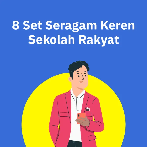 8 Set Seragam Keren  Sekolah Rakyat