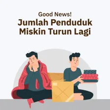 Kemiskinan di Indonesia Terus Menyusut Kemiskinan di Indonesia Terus Menyusut