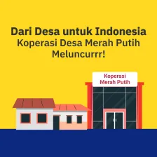 Dari Desa untuk Indonesia Koperasi Desa Merah Putih Meluncurrr!