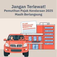 Jangan Terlewat! Pemutihan Pajak Kendaraan 2025 Masih Berlangsung..