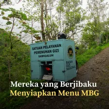 Mereka yang Berjibaku  Menyiapkan Menu MBG