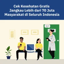 Cek Kesehatan Gratis Jangkau Lebih dari 70 Juta Masyarakat di Seluruh Indonesia