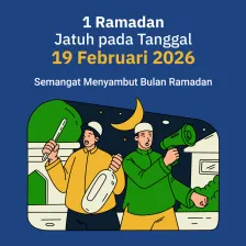 Penetapan 1 Ramadan 1447