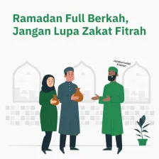 Ramadan Full Berkah, Jangan Lupa Zakat Fitrah..