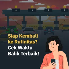 Jadwal One Way dan Contra Flow Arus Balik 2026