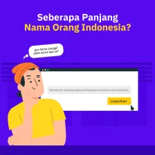 Nama Terpendek vs Terpanjang di Indonesia