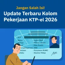 Update! Ini 100 Lebih Pilihan Pekerjaan di KTP-el