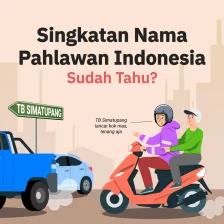 Singkatan Nama Pahlawan Indonesia, Sudah Tahu?