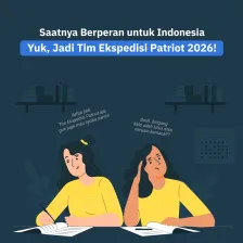 Saatnya Berperan untuk Indonesia Yuk, Jadi Tim Ekspedisi Patriot 2026